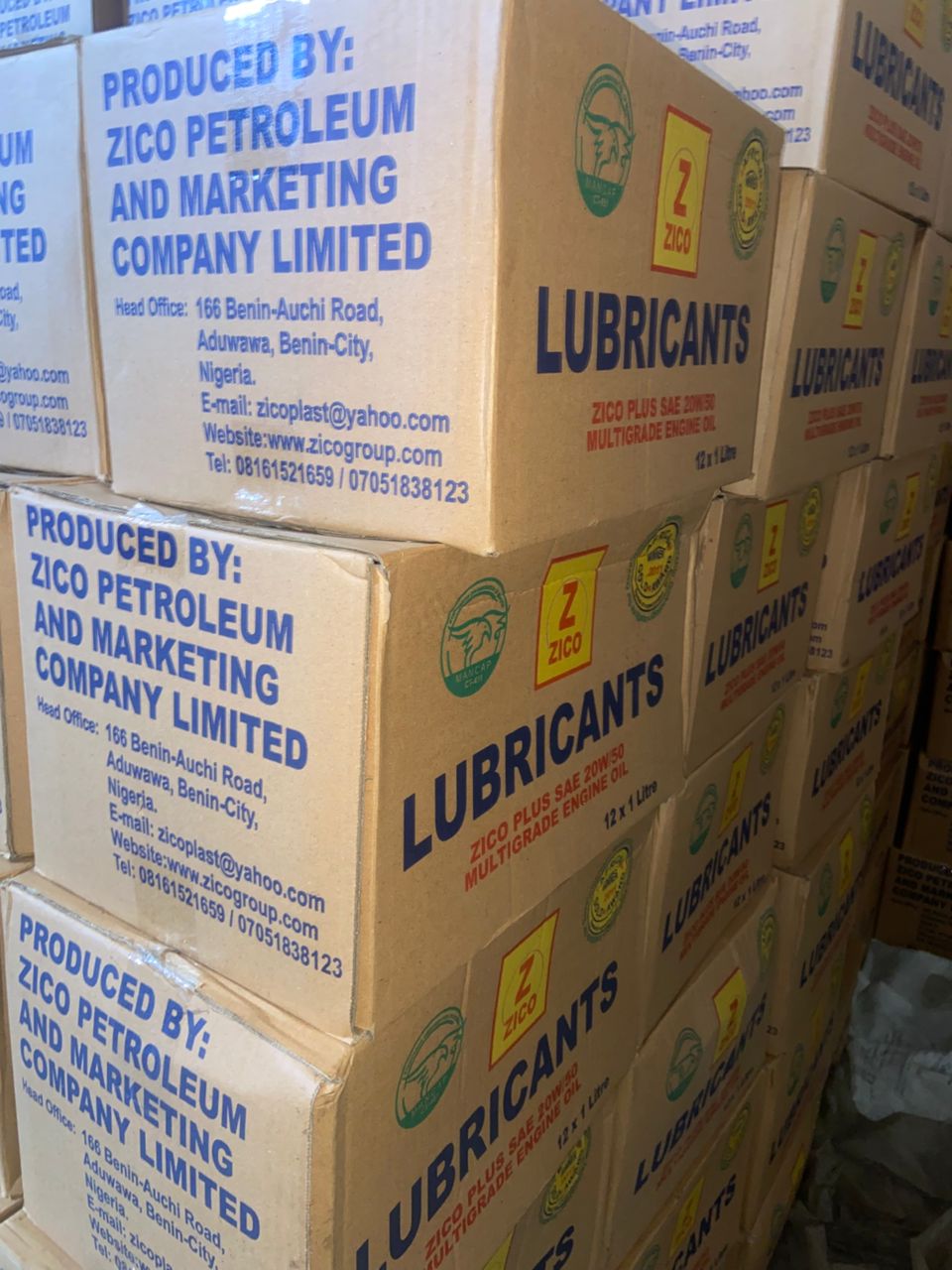 Lubricant Sales and Distribution