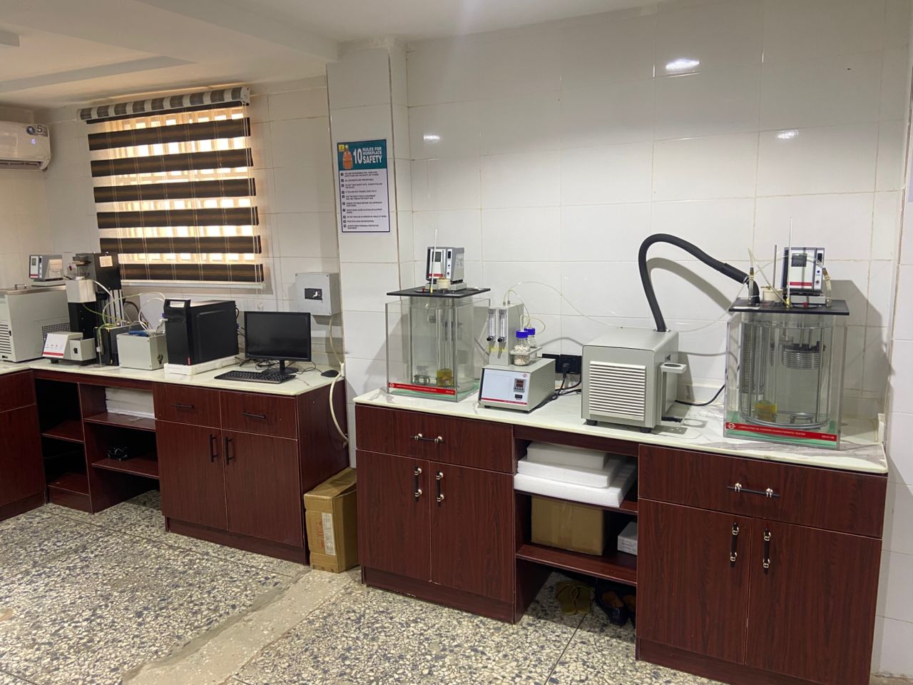 Laboratory Blending Process